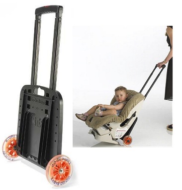 car seat rolling carrier
